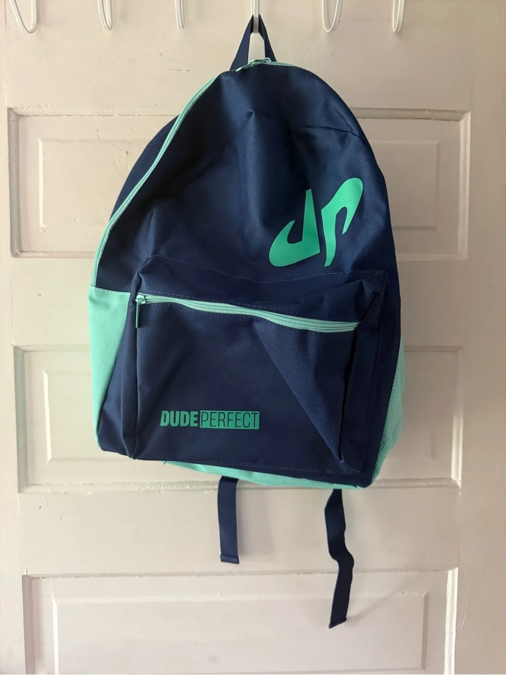 Dude Perfect Kids Navy & Teal Backpack